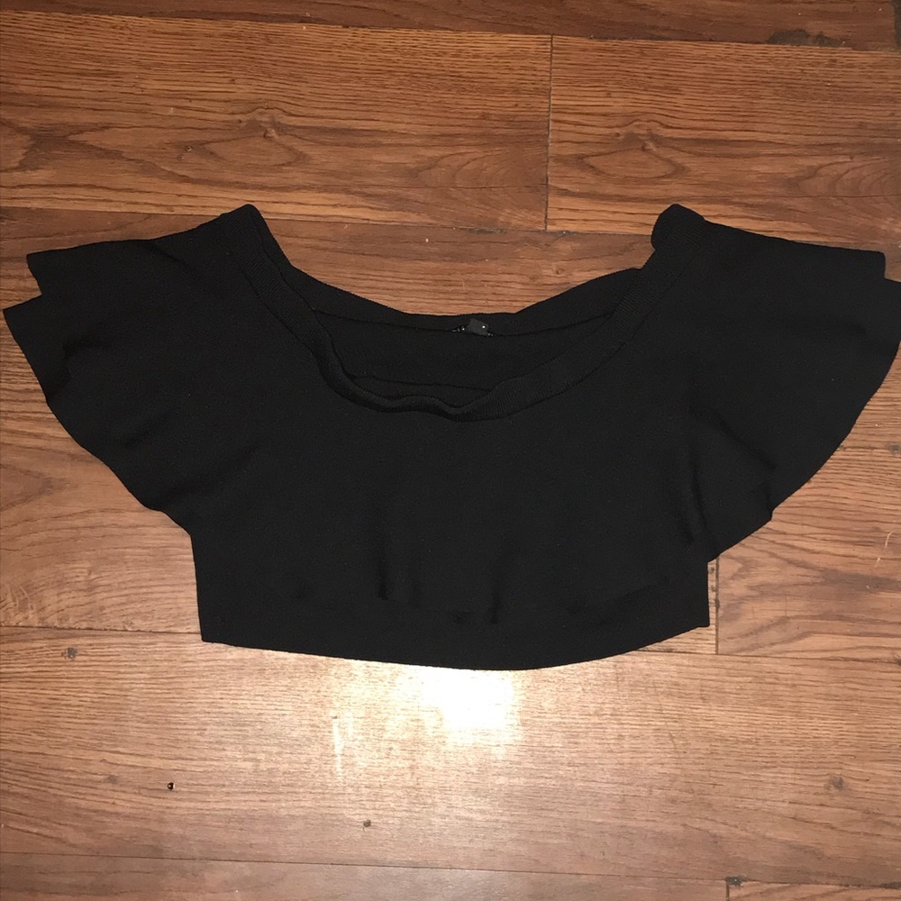 Gianni Bini Bodycon Crop Top Shirt